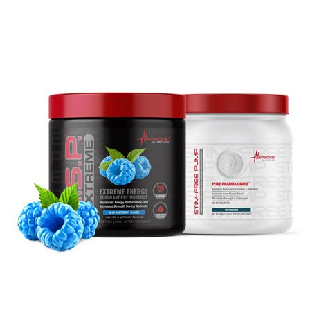 E.S.P. Extreme and Stim-Free Pump- MUSCLE FACTORY