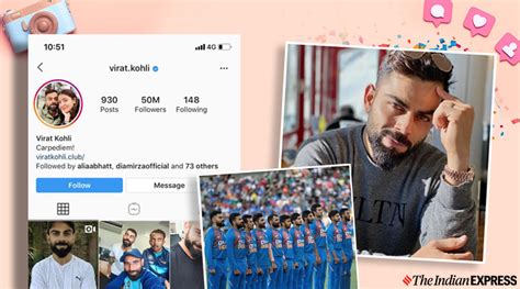 Virat Kohli becomes the first Indian to hit 50 million followers on ...