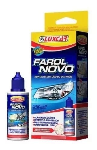 Limpa Farol Novo Luxcar Tira O Fosco E O Amarelado Parcelamento