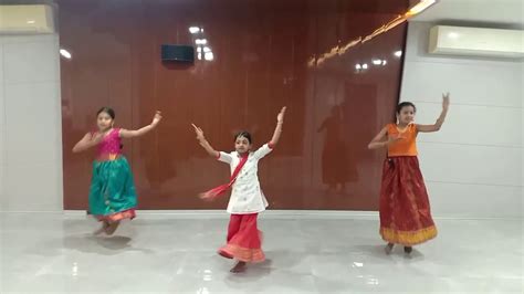 Kathak Bharathanatyam Fusion By Anaika Sahana And Isha Youtube