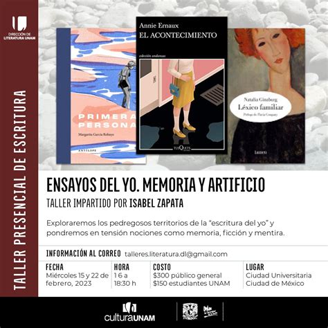 Literatura Y Fomento A La Lectura Unam On Twitter Isabel Zapata