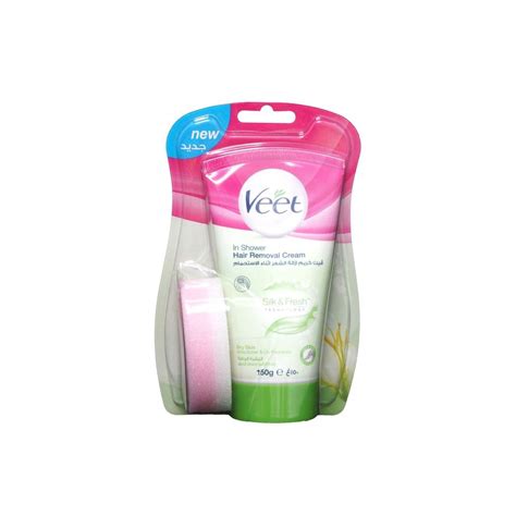 Veet In Shower Hair Removal Cream Dry Skin 150ml