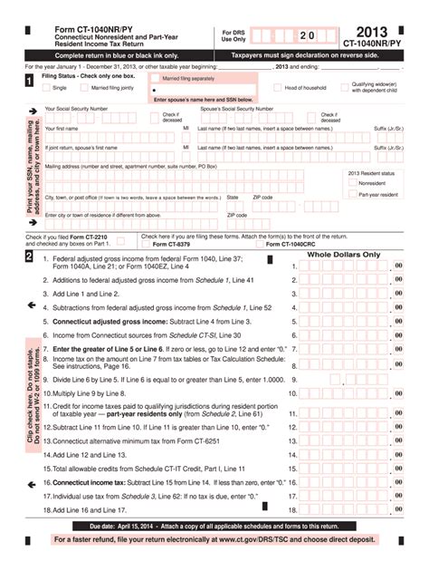 Ct Tax Return Form Fill Out And Sign Printable Pdf Template Airslate Signnow