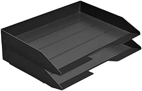 Amazon Acrimet Stackable Letter Tray Tier Side Load Plastic