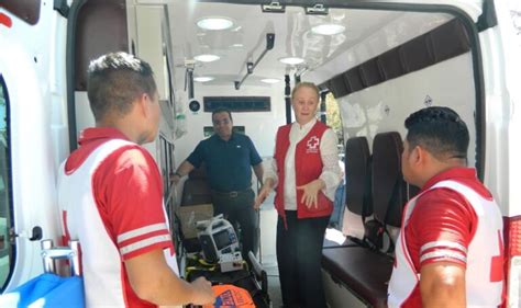 Llegan Tres Nuevas Ambulancias De Cruz Roja A Yucat N