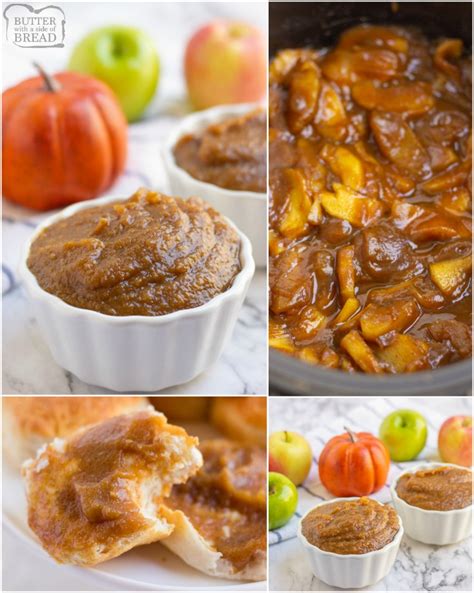 Crockpot Pumpkin Apple Butter Recipe Butter With A Side Of Bread