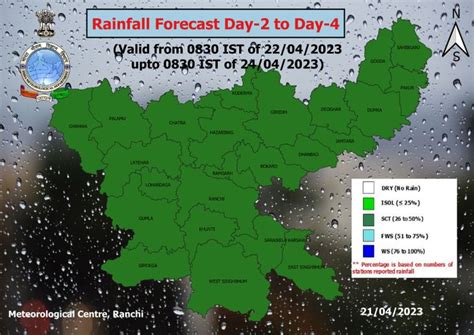 The Weather Pattern Will Remain Like This Till April 27 There May Be Rain With Thunder In These