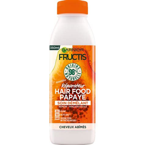 Hair Food Papaya Conditioner Fructis Garnier Buy Online My French