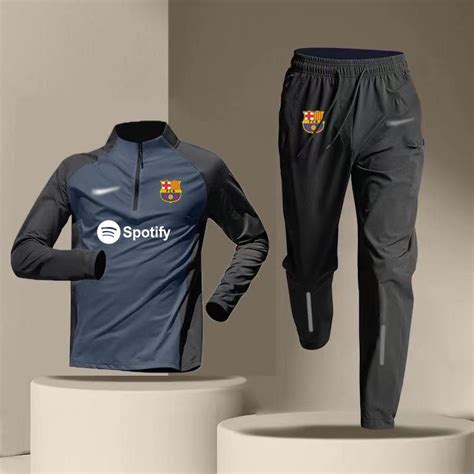 Camisa De Entrenamiento De F Tbol Para Hombre Barcelona Traje De