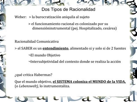 Habermas Teoria De La Acción Comunicativa Y Pretensiones De Validez En