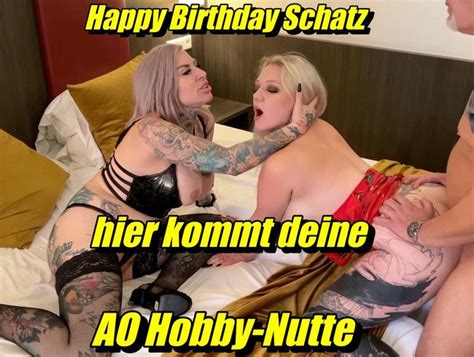 Cat Coxx Happy Birthday Schatz Hier Kommt Deine Ao Hobby Nutte