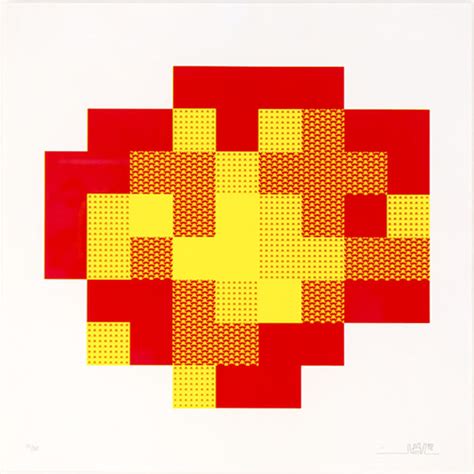 Space Invader - Wipe-out Print | GraffitiStreet.com