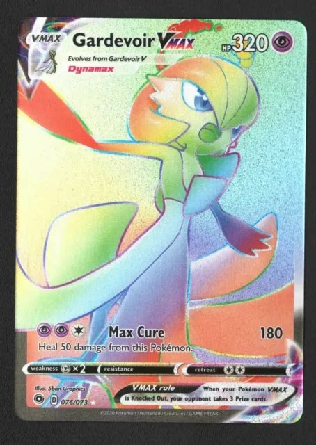 Gardevoir Vmax Swsh Champions Path Secret Rainbow Rare