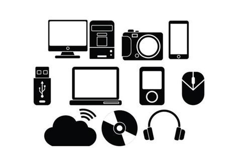 Tech Icons Vector Art, Icons, and Graphics for Free Download