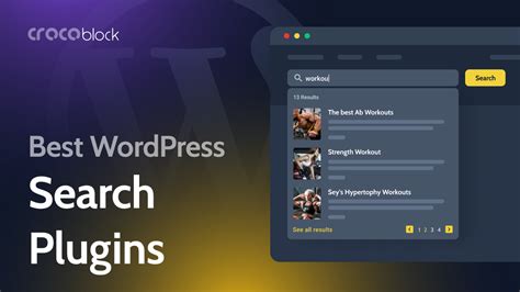 11 Best WordPress Search Plugins Comparison Crocoblock