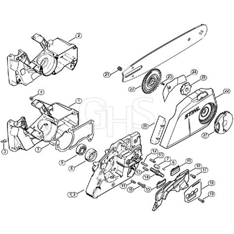 Genuine Stihl 026 C F Quick Chain Tensioner Ghs