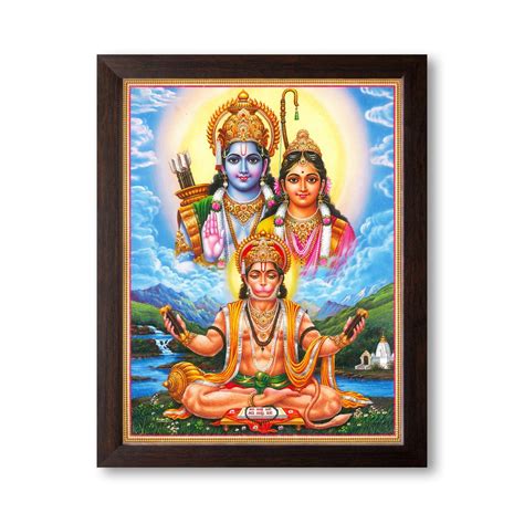 Lord Hanuman in a Meditation and Playing With Instrument, HD Printed ...