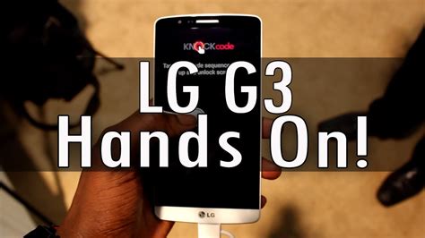 Lg G Hands On Review Youtube