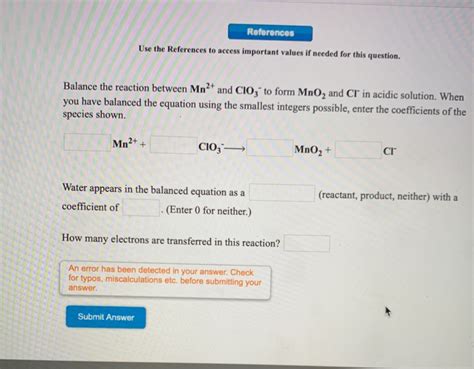 Solved References Use The References To Access Important Chegg