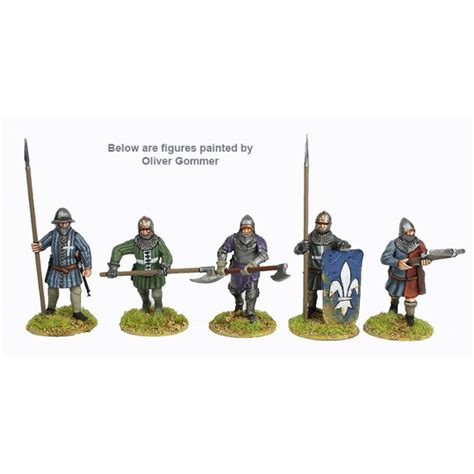 Fredericus Rex Perry Miniatures Ao 50 Agincourt French Infantry 1415 29