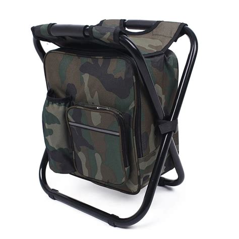 Dobr Vel Cadeira De Pesca E Stool Bag 2 Em 1 Mochila Resistente Ao