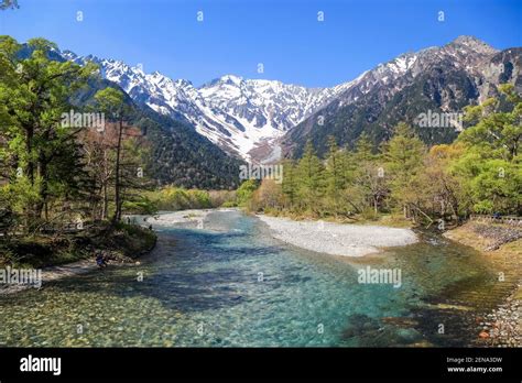 Kamikochi National Park In The Northern Japan Alps Of Nagano Prefecture