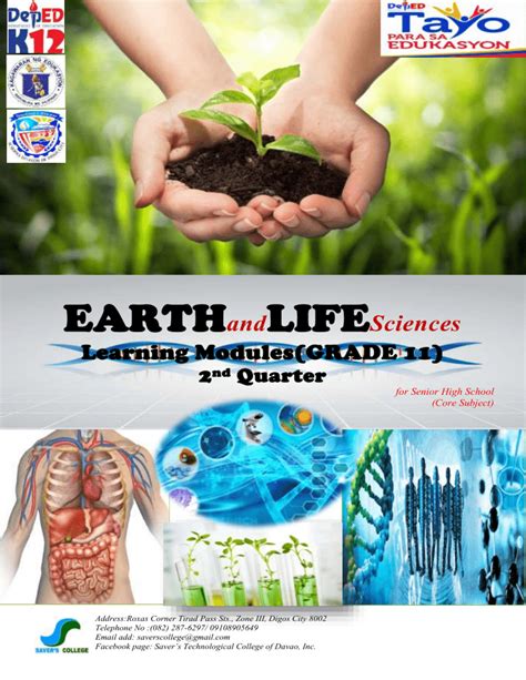 Earth And Life Sciences Grade 11 Lifes Origins And Evolution