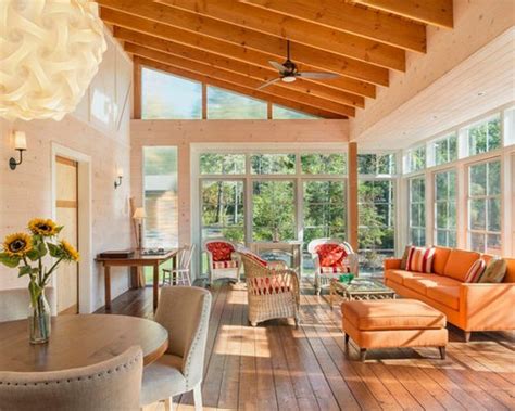 Best Rustic Sunroom Design Ideas And Remodel Pictures Houzz