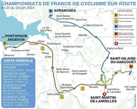 Exclusivite Ouest France Voici Les Parcours Des Championnats De France