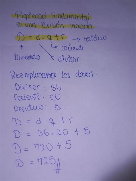 2 Resuelve Los Siguientes Problemas Aplicando La Propiedad Fundamental