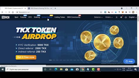 5ROI Nova Exchange Airdrop 5000 TKX Ganhe Tokens Grátis Necessário KYC