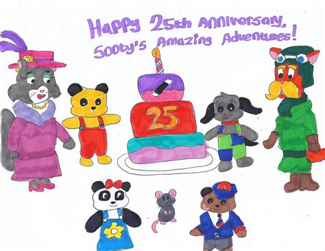 Sootys amazing adventures 25th anniversary by amazingtrixie on DeviantArt