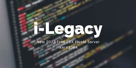 Github Iker I Legacy New Ready Esx Fivem Server To Start