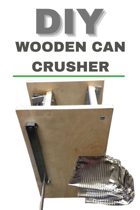 Can Crusher Plans Gizmo Plans Wooden Diy Can Crusher Woodworking Projects Diy