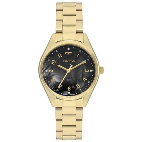 Relógio Technos Feminino Boutique Dourado 2036MLWS 4P Multicores