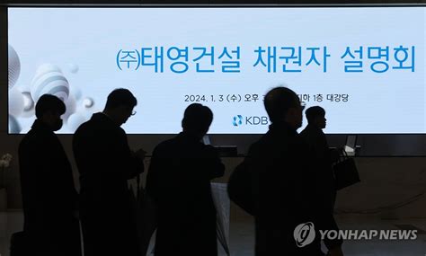 채권단 태영건설 꼬리자르기 의심sbs 대주주 자격 의문 연합뉴스