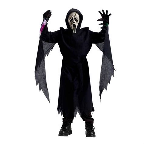 Ghost Face Zombie Collector Edition Child Halloween Costume - Walmart ...