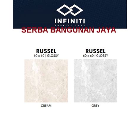 Jual INFINITI RUSSEL SERIES REVO GLOSSY 60 X 60 GRANITE GRANIT Kota