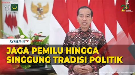 Pesan Jokowi Di Milad PBB Jaga Kualitas Pemilu Hingga Singgung Tradisi