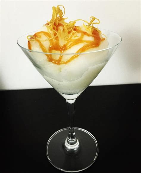 Lemon vodka sorbet – Drunken Ballerina