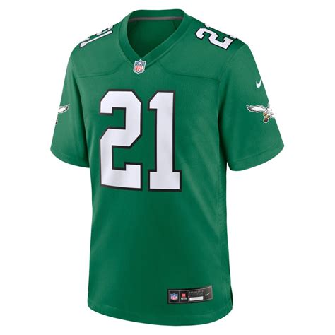 Eric Allen Philadelphia Eagles Nike Alternate Game Jersey - Kelly Green