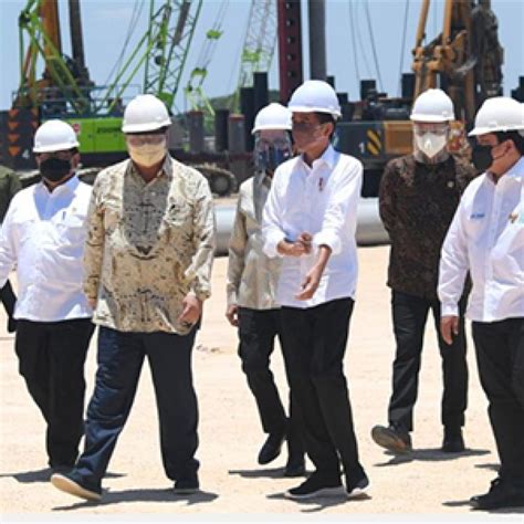 Kunjungi Gresik Presiden Hadiri Groundbreaking Pembangunan Smelter Pt