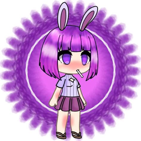 Lol Purple Bunny Gacha Life Amino