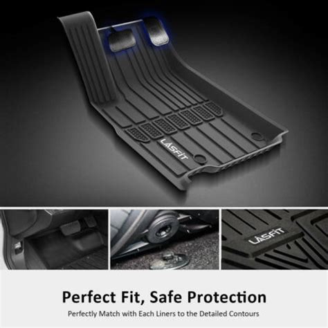 Floor Mats For Jeep Grand Cherokee L 2021 2023 6 Seater Without Center Console Ebay