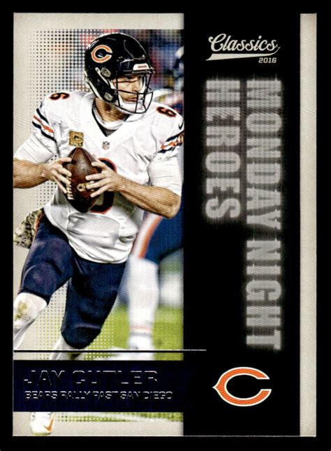 Panini Classics Jay Cutler Monday Night Heroes Nmmt Ebay