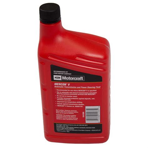 MOTORCRAFT Mercon V Quart Part Number XT 5 QMC Penny Pincher