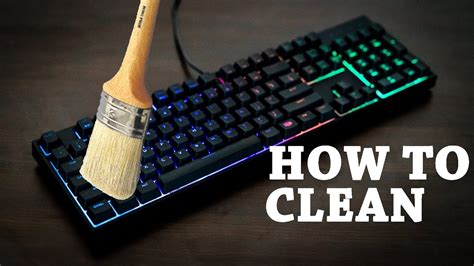 How To Clean Your Keyboard Youtube