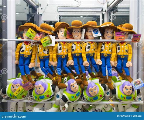 Toy Story Woody And Buzz Lightyear On Display In Hong Kong Editorial Image Image Of Toys Story