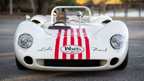 A 1965 Lola T70 Mk1 Spyder That Steve Mcqueen Drove Is Up For Auction