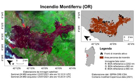 Ispra A Supporto Del Dipartimento Della Protezione Civile Per Il